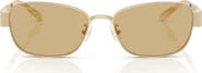 Tory Burch 55mm Rectangular Sunglasses