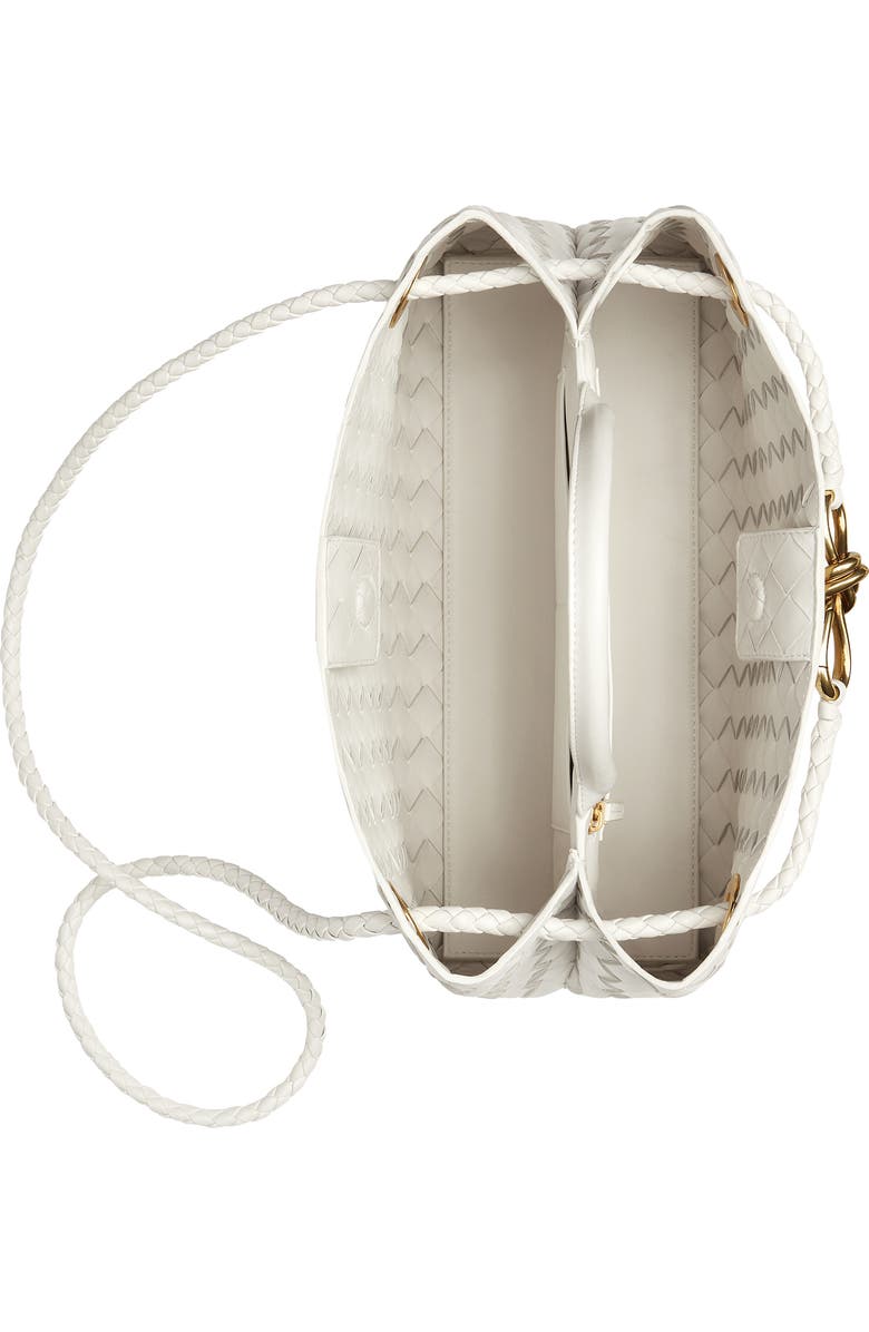 Bottega Veneta Small Andiamo East/West Leather Shoulder Bag, Alternate, color,