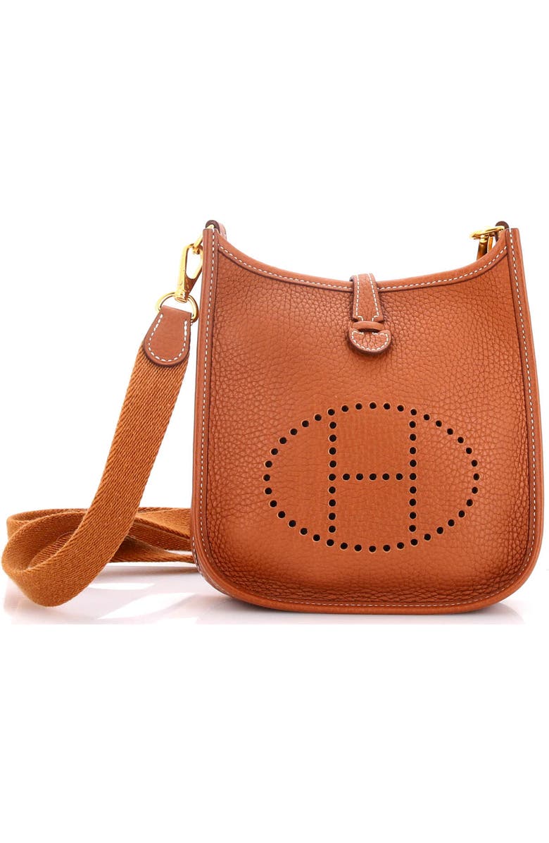 Pre-Owned Hermes Evelyne Bag Gen III Clemence TPM, Main, color, Gold