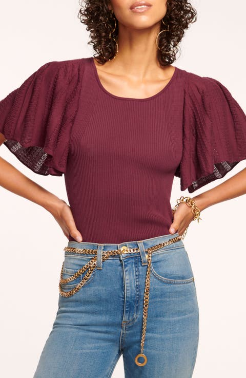 Amiel Mixed Stitch Cotton Blend Sweater