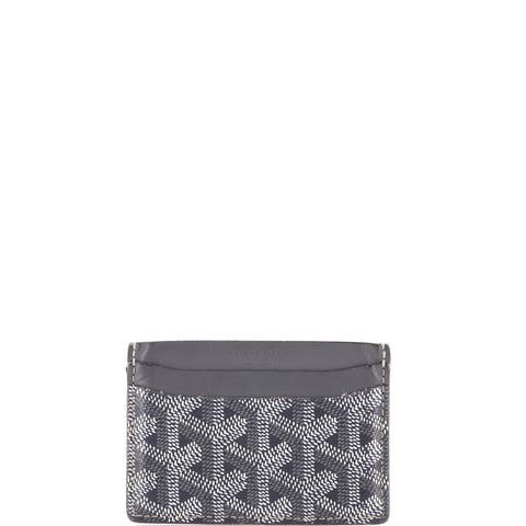 Saint Sulpice Card Holder Coated Canvas