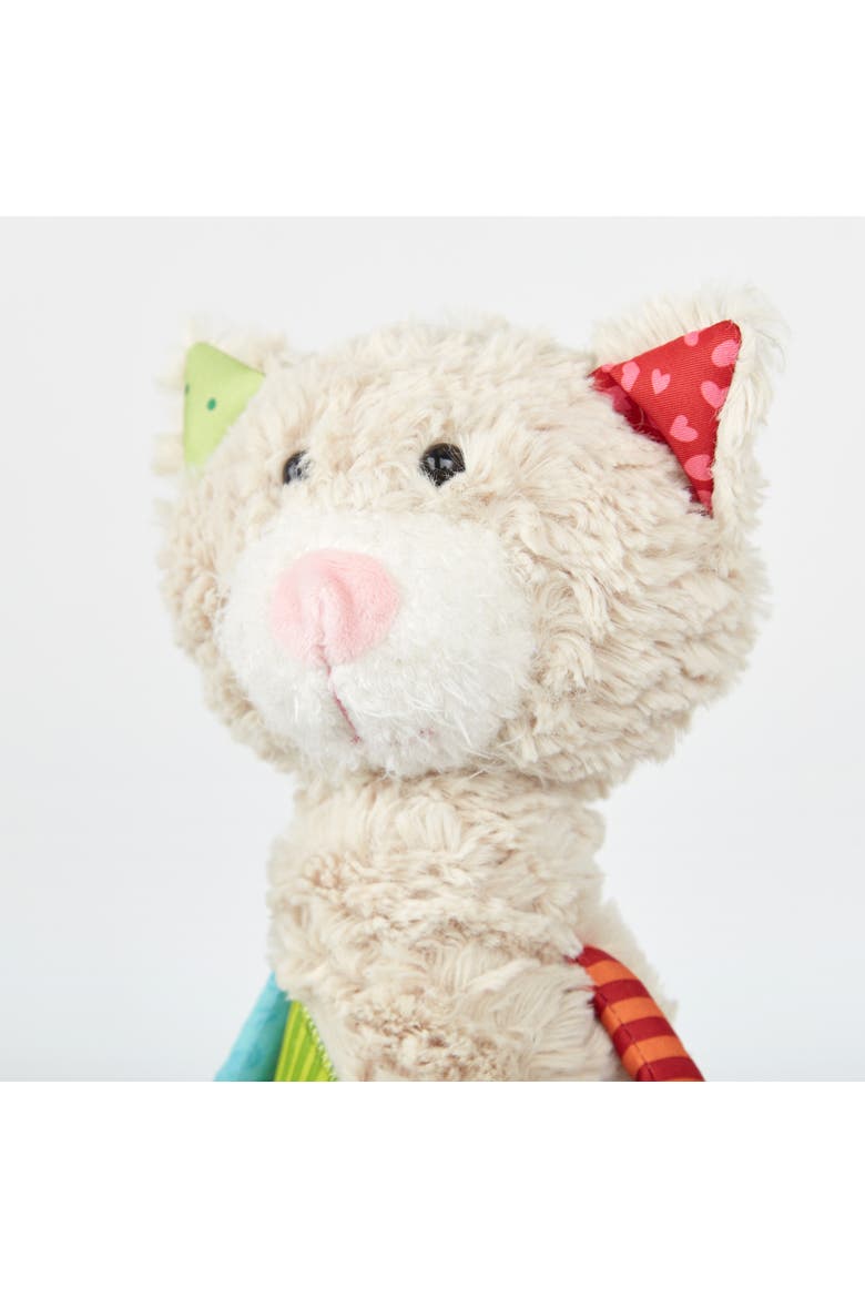 Patchwork Cat Plush Toy, Alternate, color, Multicolored