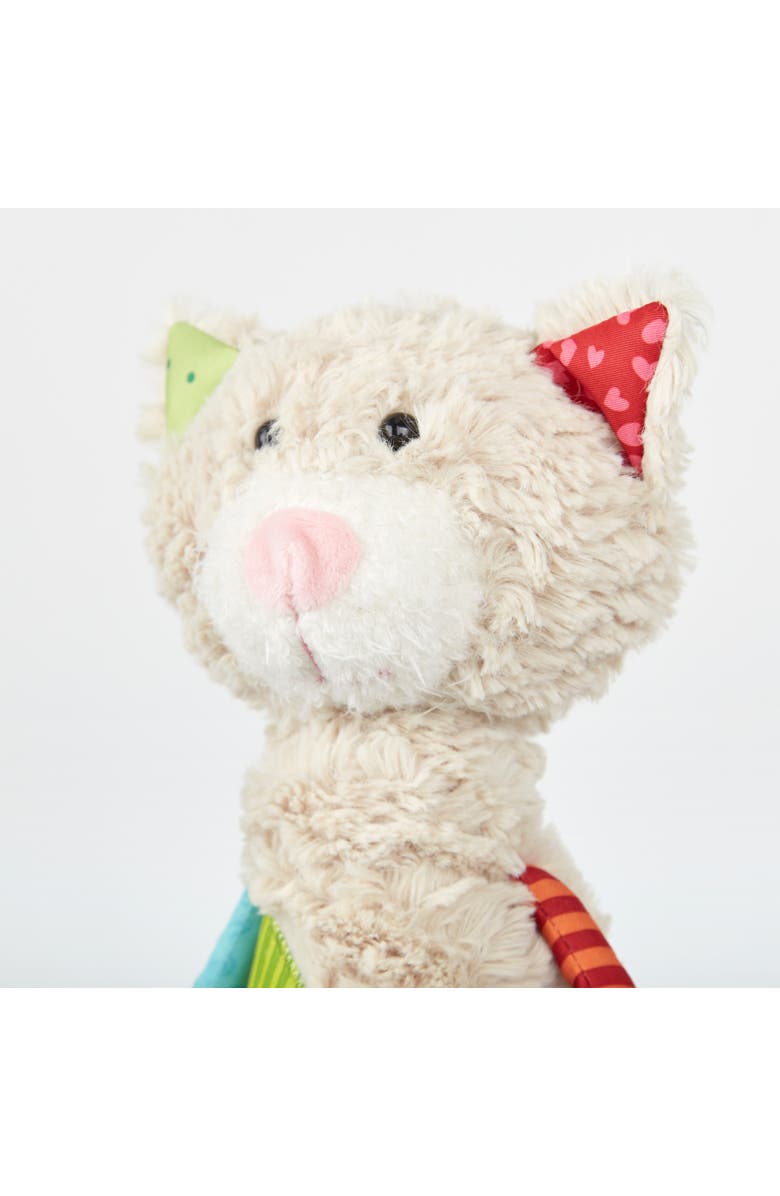 sigikid Patchwork Cat Plush Toy, Alternate, color, Multicolored