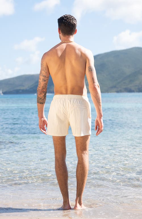 Auto-reply™ Print 4-inch Nylon Swim Trunks