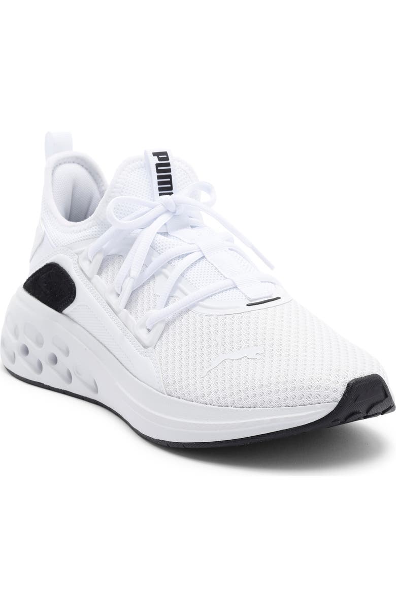 PUMA SoftRide Frequence Street Sneaker, Main, color, Puma White/ Feather Gray