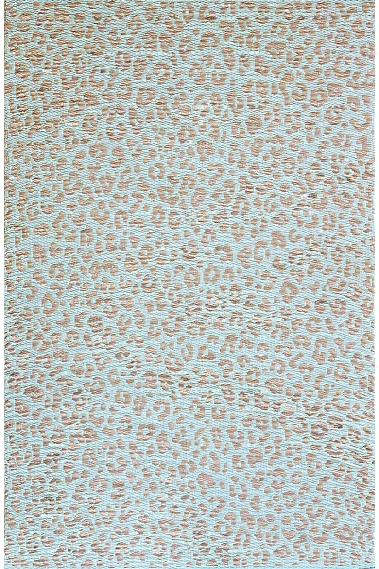 Leopard Rug, Alternate, color, Silver Sky - 2.5'x6'