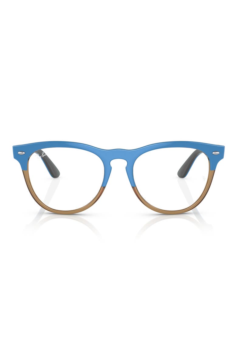 54mm Square Optical Glasses, Main, color, BLUE