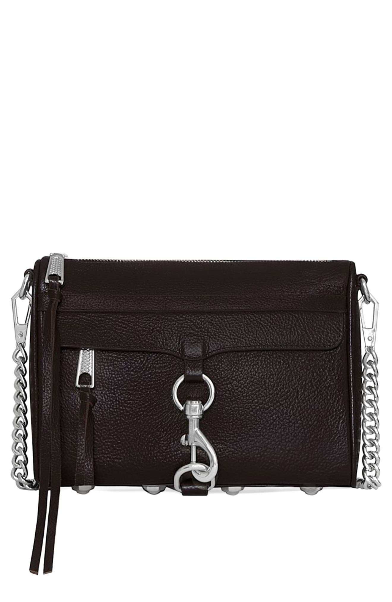 Rebecca Minkoff Mini MAC Convertible Leather Crossbody Bag