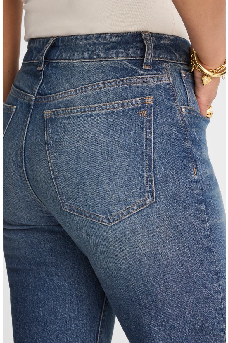 Curvy Longline Straight Leg Jeans, Alternate, color, GREENDALE WASH