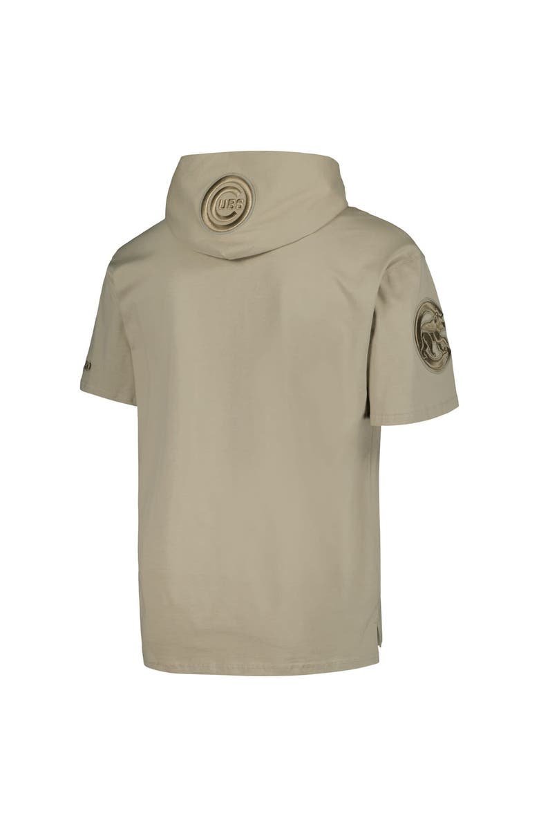 PRO STANDARD Men's Pro Standard Khaki Chicago Cubs Neutral Hoodie T-Shirt, Alternate, color, Khaki