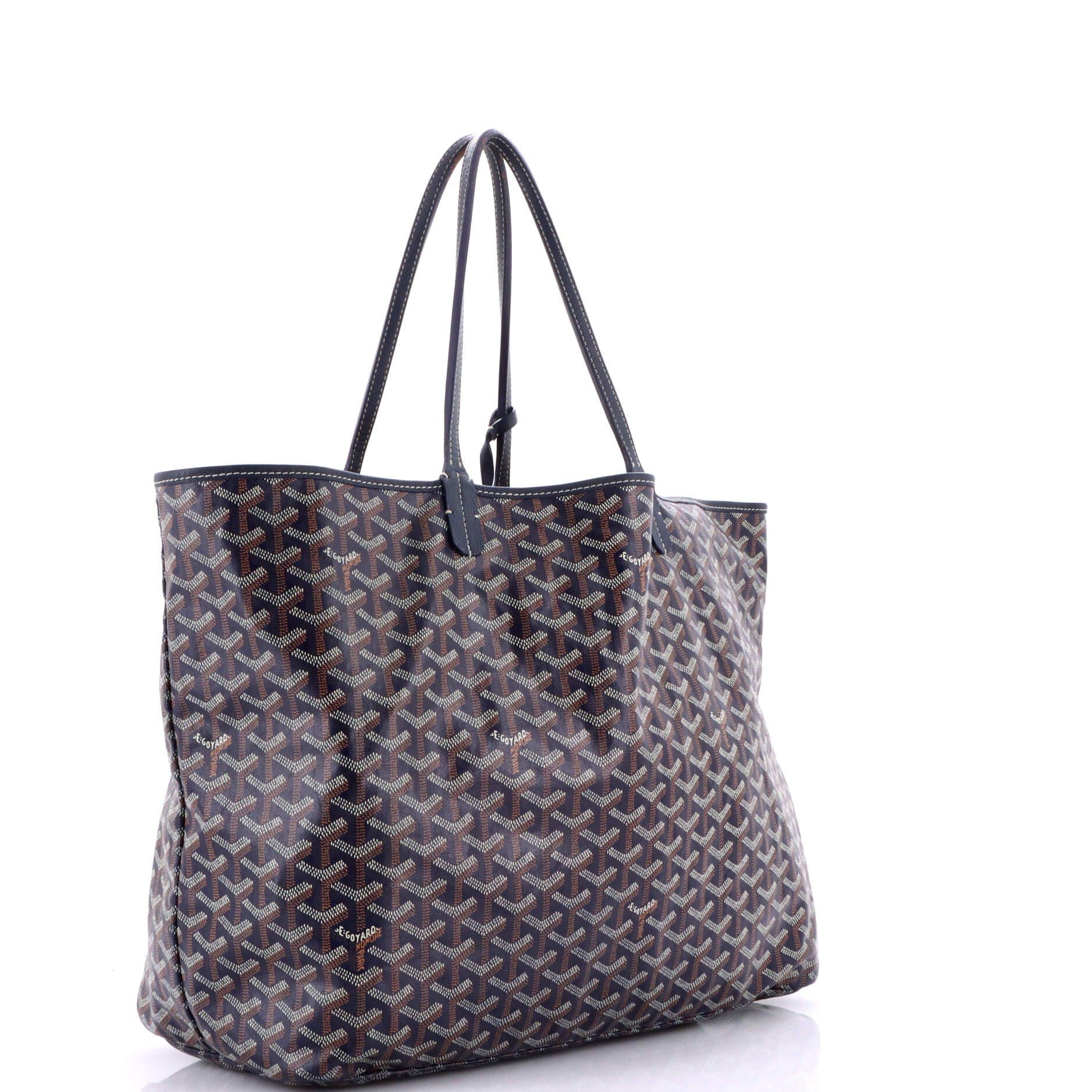 Pre-Owned Goyard Saint Louis Tote Coated Canvas GM, Alternate, color, 