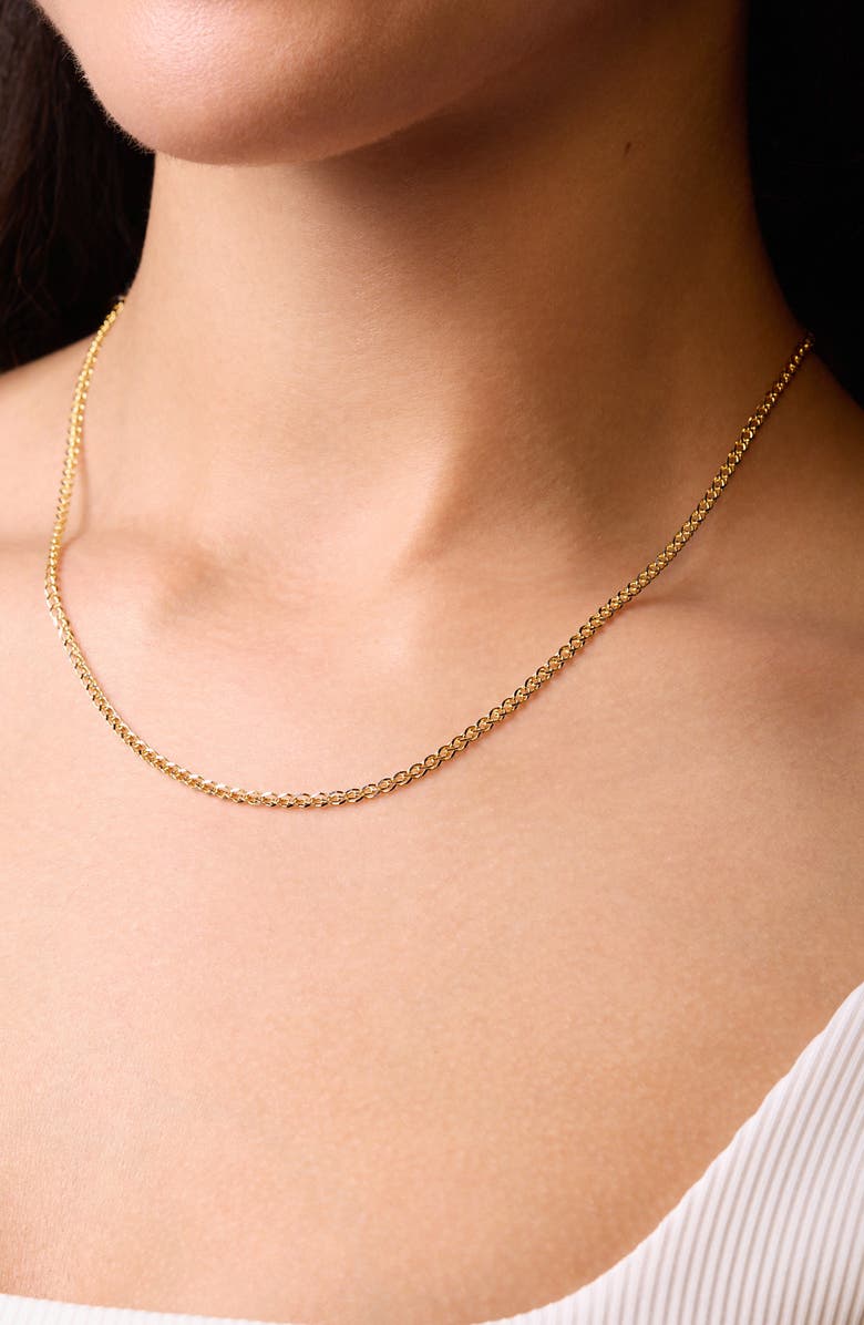 Bony Levy Mixed 14K Gold Cable Chain Necklace, Alternate, color, 14K Yellow Gold