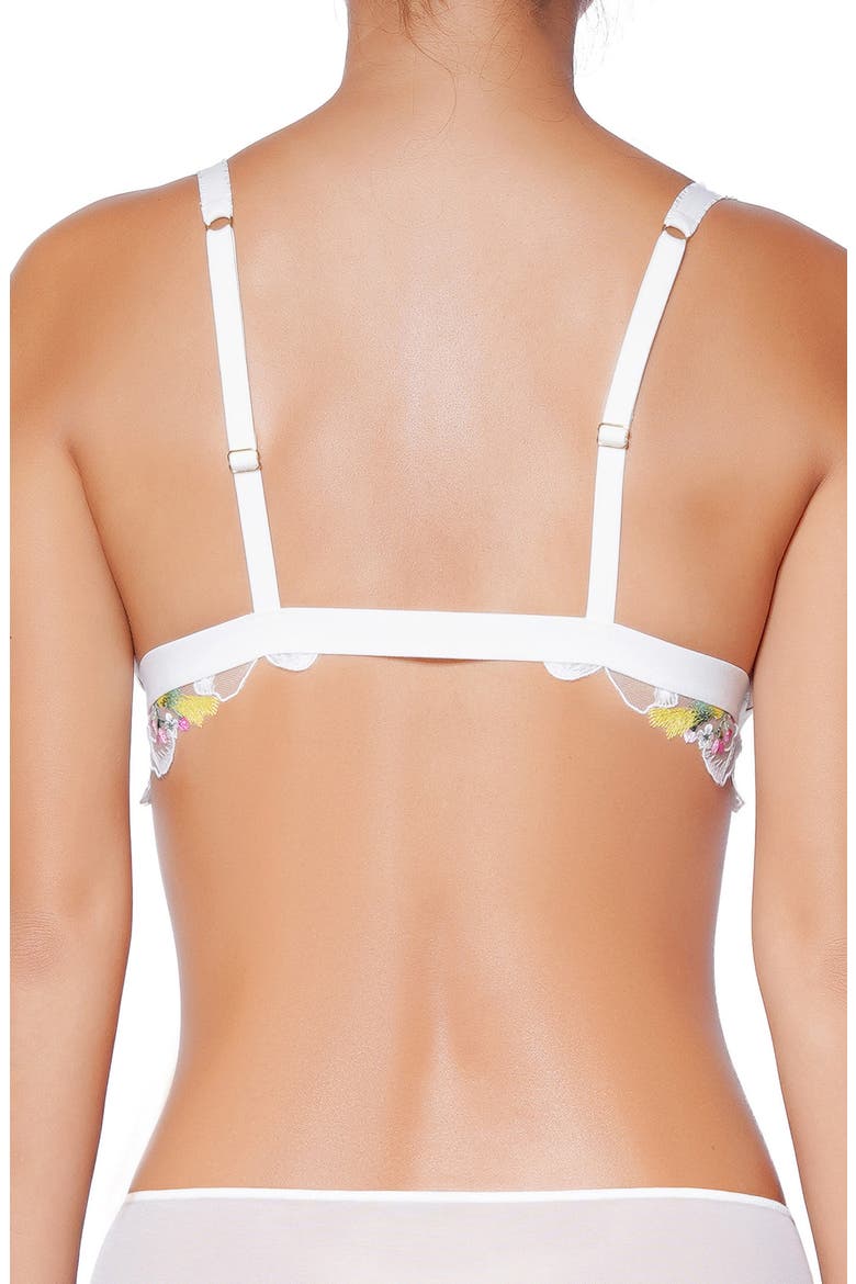 Winter Romance Bralette, Alternate, color, FLORAL WHITE