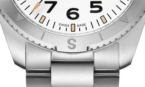Hamilton Khaki Field Expedition Automatic Bracelet Watch, 37mm In White