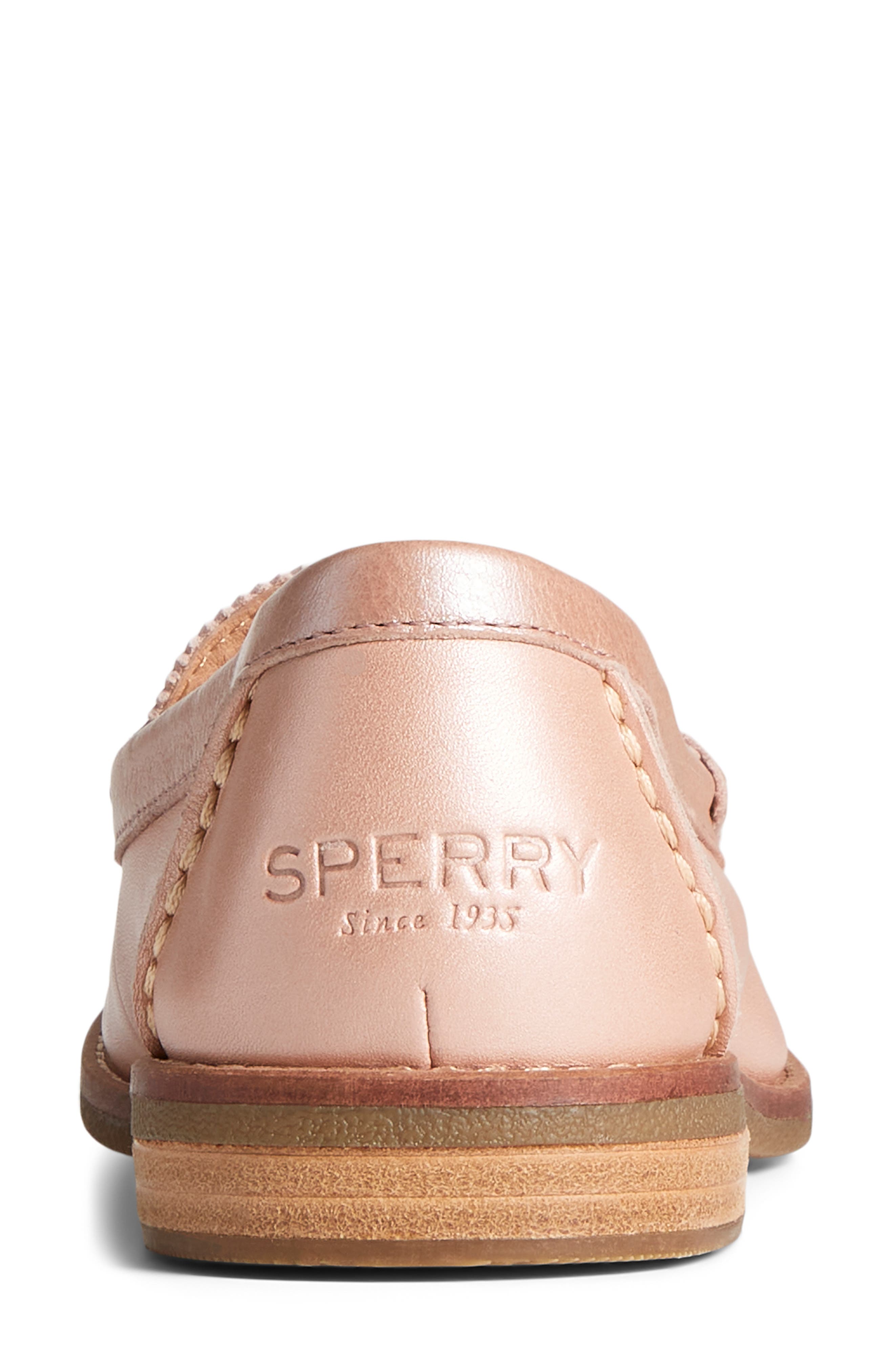 Seaport Penny Loafer, Alternate, color, ROSE