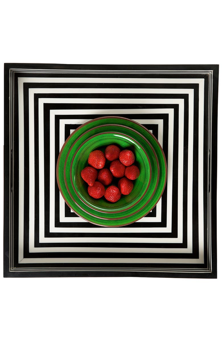 Mario Luca Giusti St. Tropez Dinner Plate, Alternate, color, Green