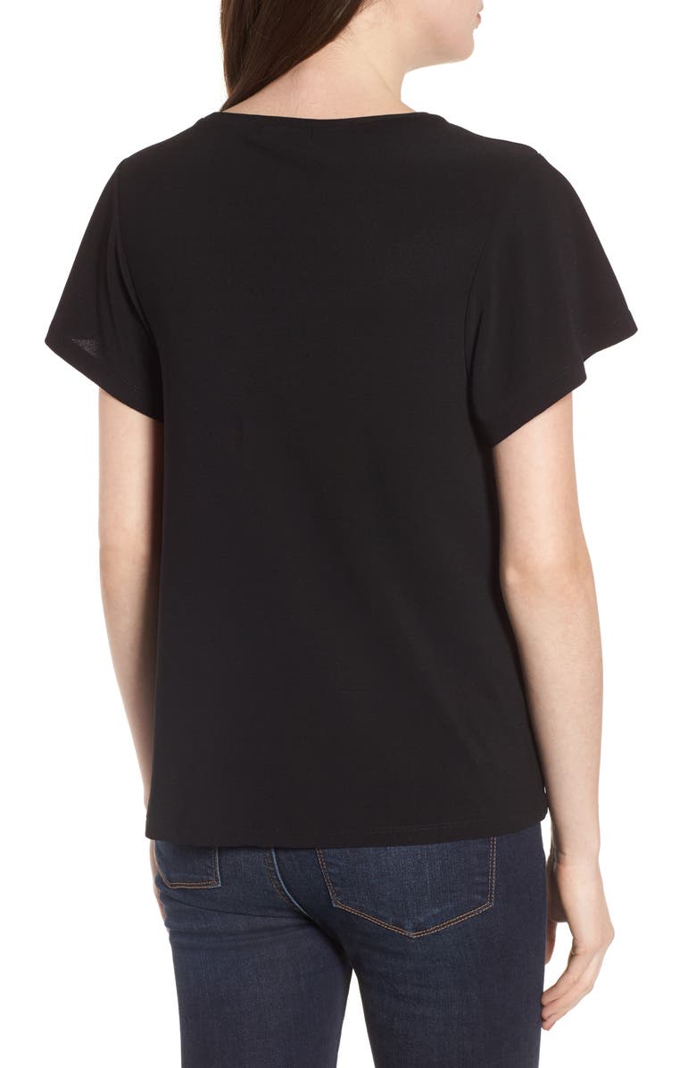 Leith Side Knot Tee, Alternate, color,