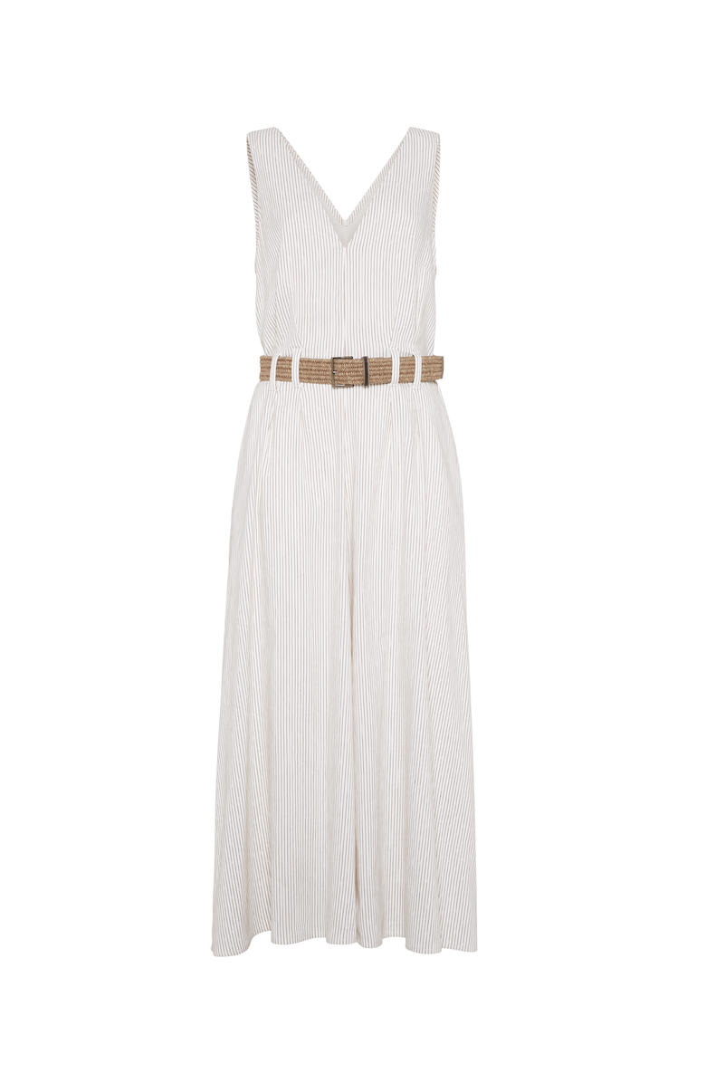 Brunello Cucinelli Twill dress with monili, Main, color, 