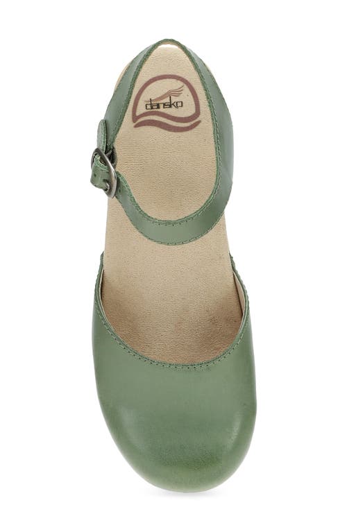 Dansko 'sam' Clog In Sage Calf