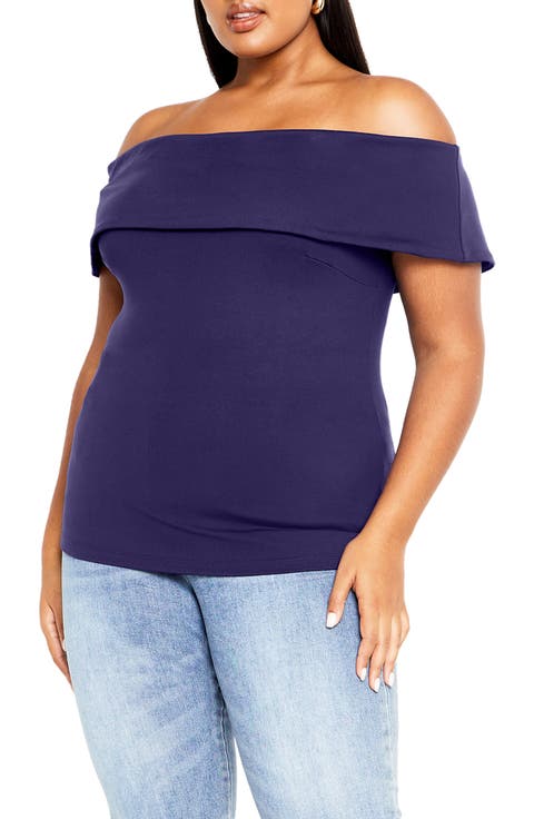 Marla Off the Shoulder Top (Plus)