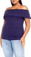 City Chic Marla Off the Shoulder Top