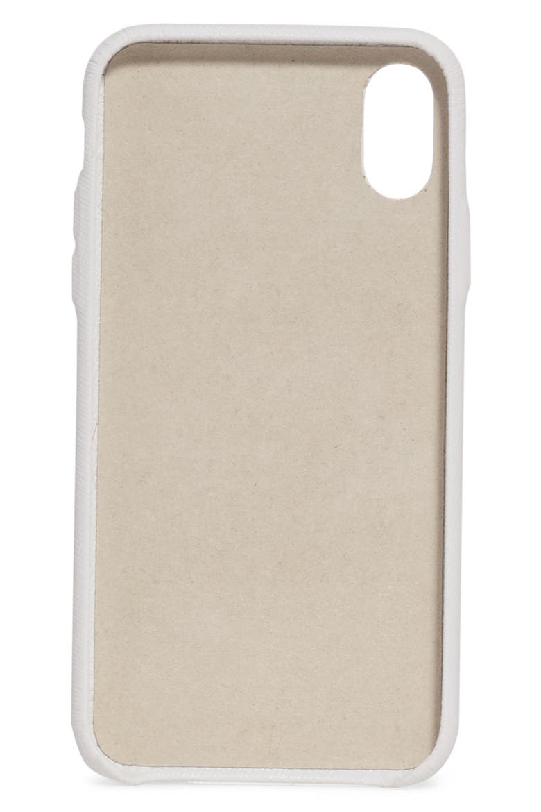 Multilogo iPhone X Case, Alternate, color, WHITE MULTICOLOR