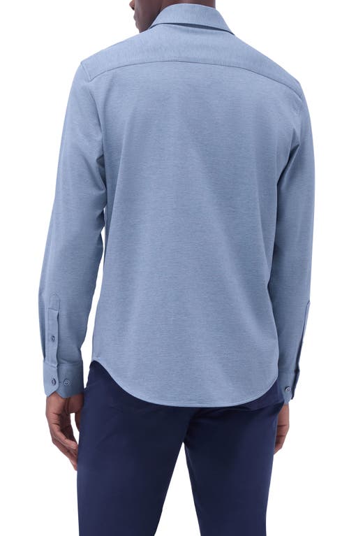 Bugatchi James Ooohcotton® Button-up Shirt In Indigo