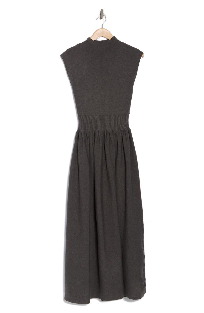 LUMIERE Funnel Neck Knit Dress, Alternate, color,