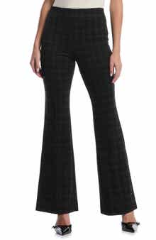 Check Bootcut Pants