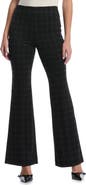 Laundry by Shelli Segal Check Bootcut Pants