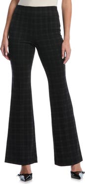 Laundry by Shelli Segal Check Bootcut Pants