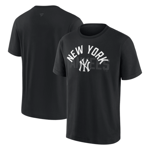 Men's Fanatics  New York Yankees Black Out Heavyweight T-Shirt