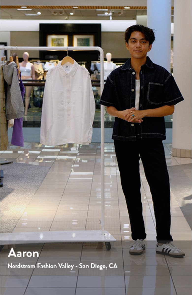 Kids' Sportswear Metro Ground Snap-Up Popover Shirt, sales video thumbnail