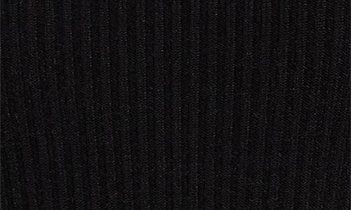 Alaïa Ribbed Turtleneck Bodysuit In Noir Alaia