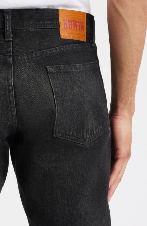 Edwin Mens Regular Tapered Kaihara Jeans In Tamo