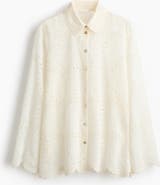 H&M Broderie Anglaise Shirt