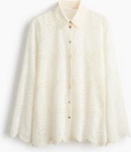 H&M Broderie Anglaise Shirt