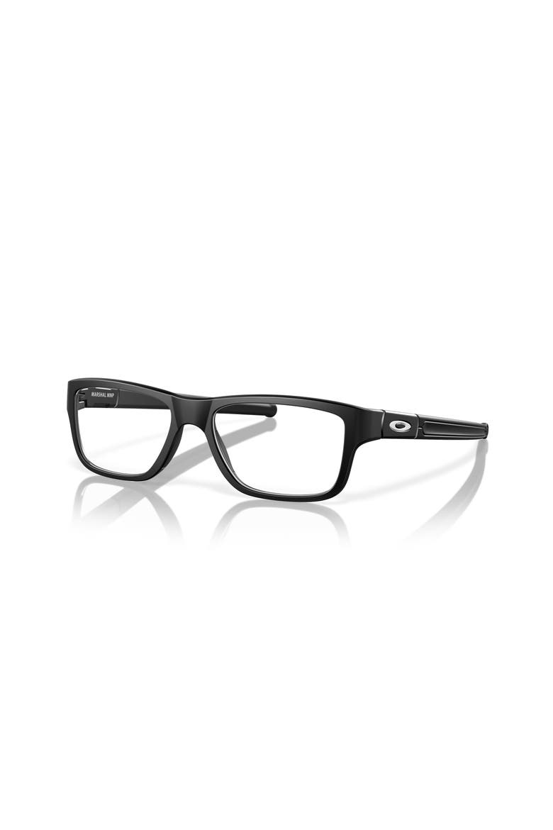 55mm Rectangle optical glasses, Main, color, Black