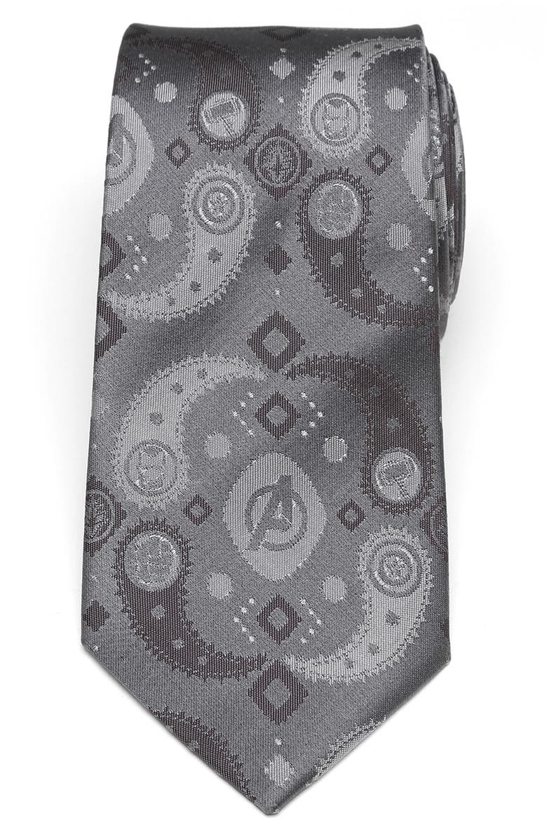 Cufflinks, Inc. Marvel Avengers Paisley Silk Tie, Alternate, color, 
