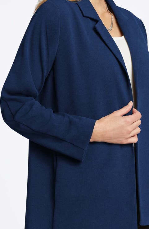 Morgan Crepe Knit Blazer