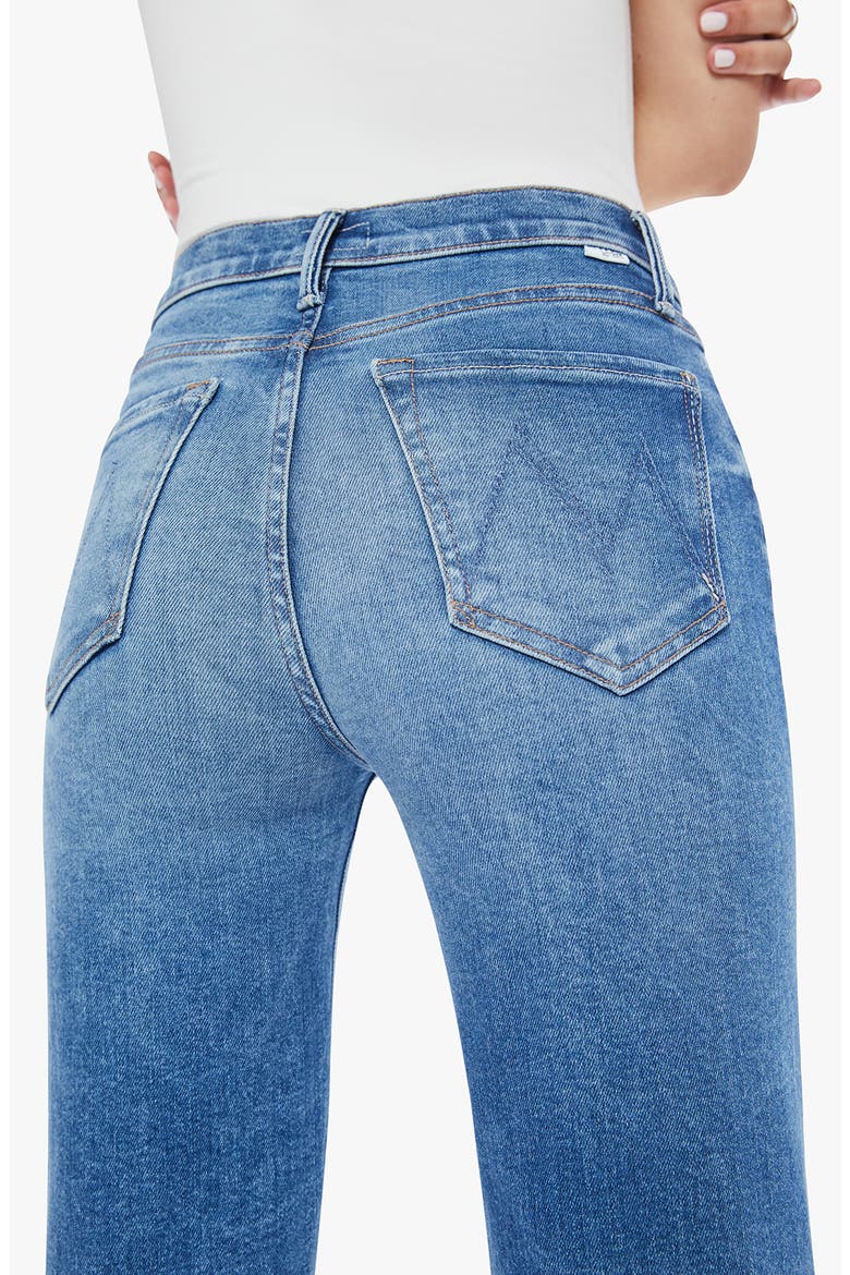 Lil Kick It High Waist Straight Leg Jeans, Alternate, color, BITCHN