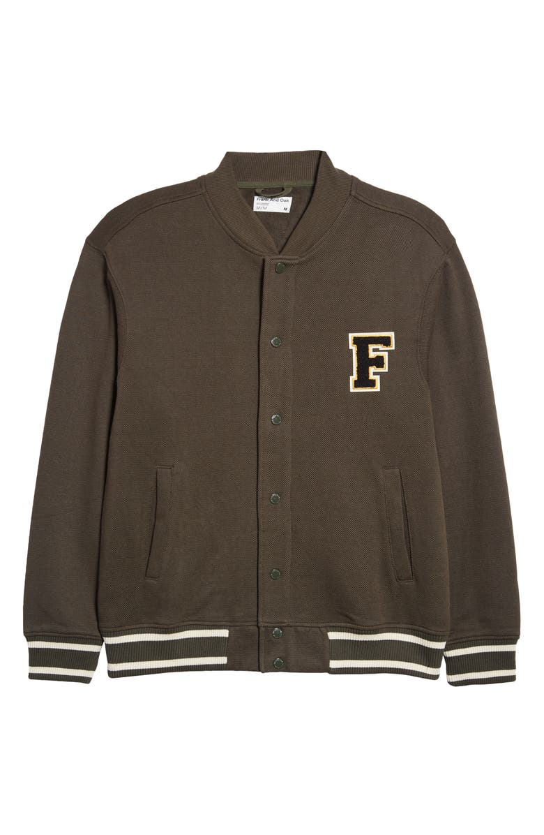 Frank And Oak Varsity Bomber Jacket, Main, color,