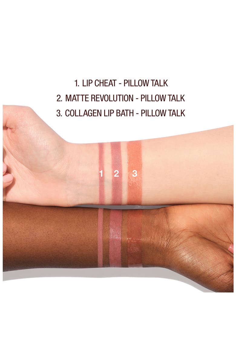 Pillow Talk Iconic Mini Lip Set $43 Value, Alternate, color, NO COLOR