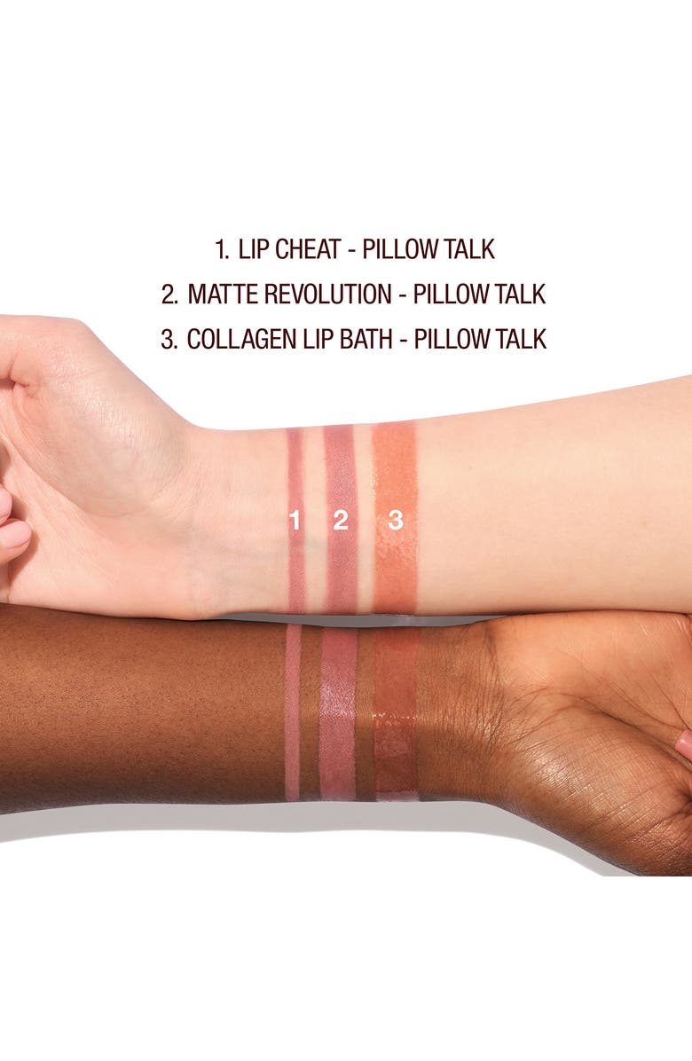Charlotte Tilbury Pillow Talk Iconic Mini Lip Set $43 Value, Alternate, color,