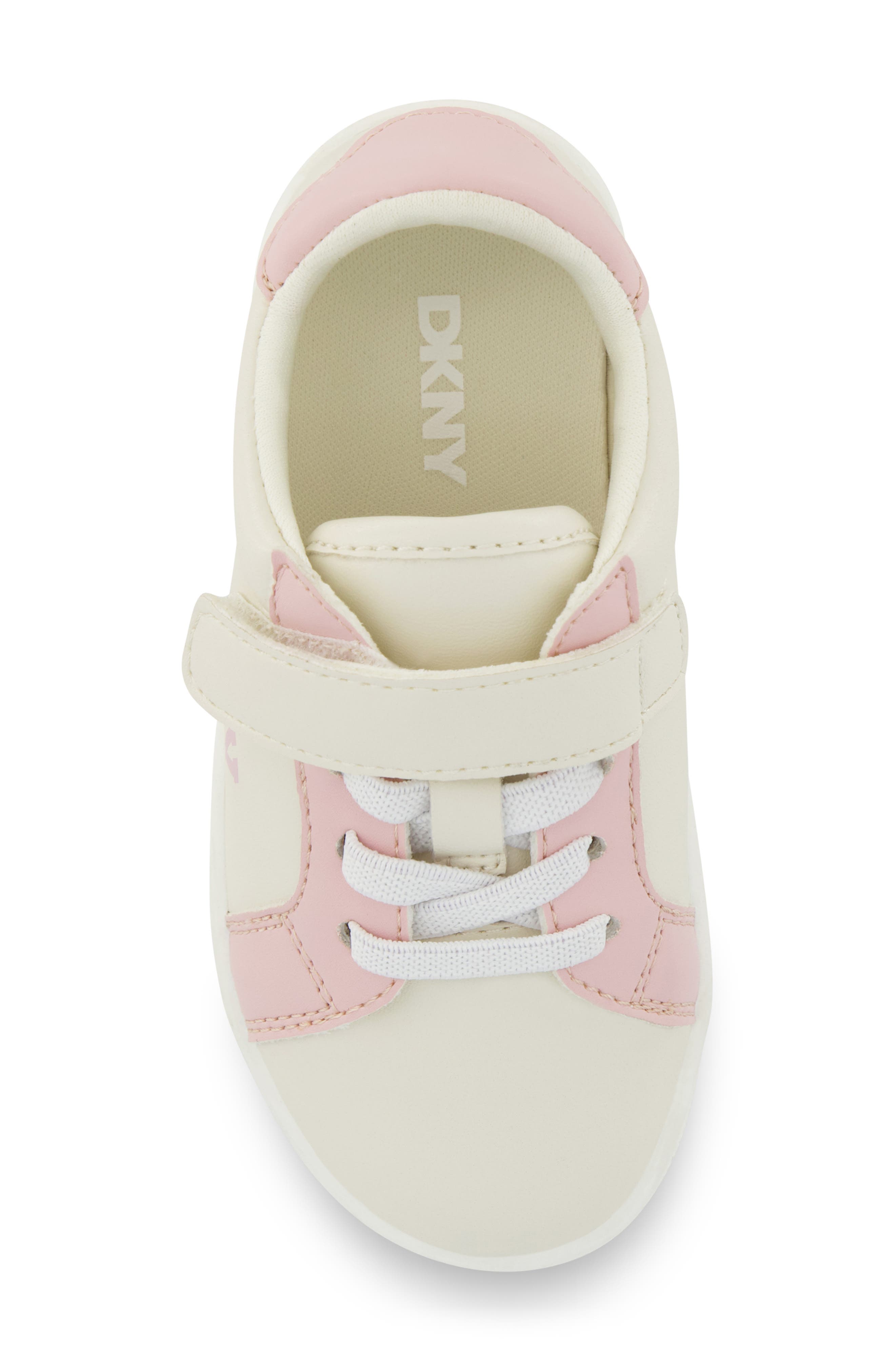 DKNY Kids' Gretchen Gigi Sneaker, Alternate, color, Cream