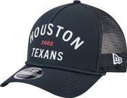 New Era Men's New Era Navy Houston Texans Active Minimalist M-Crown A-Frame 9FORTY Adjustable Hat