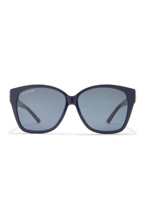 59mm Square Sunglasses