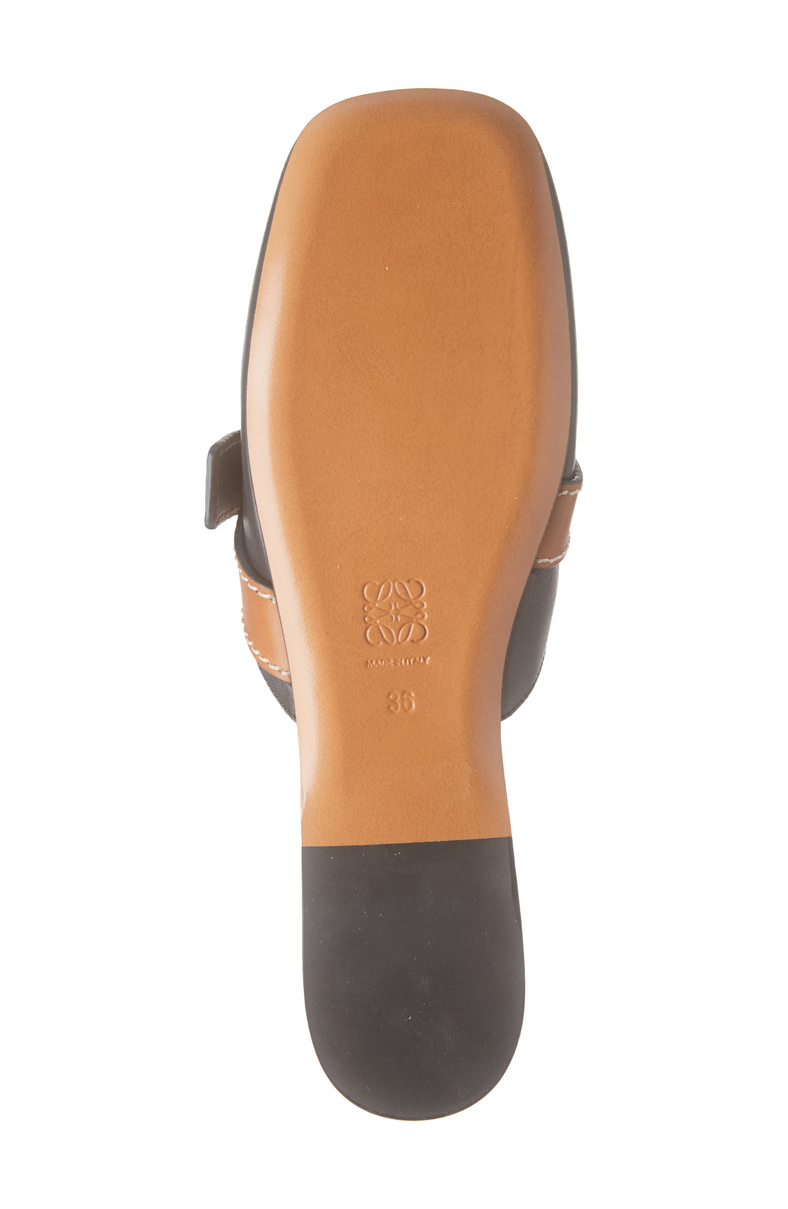 Loewe Gate Belted Leather Mule, Alternate, color, 
