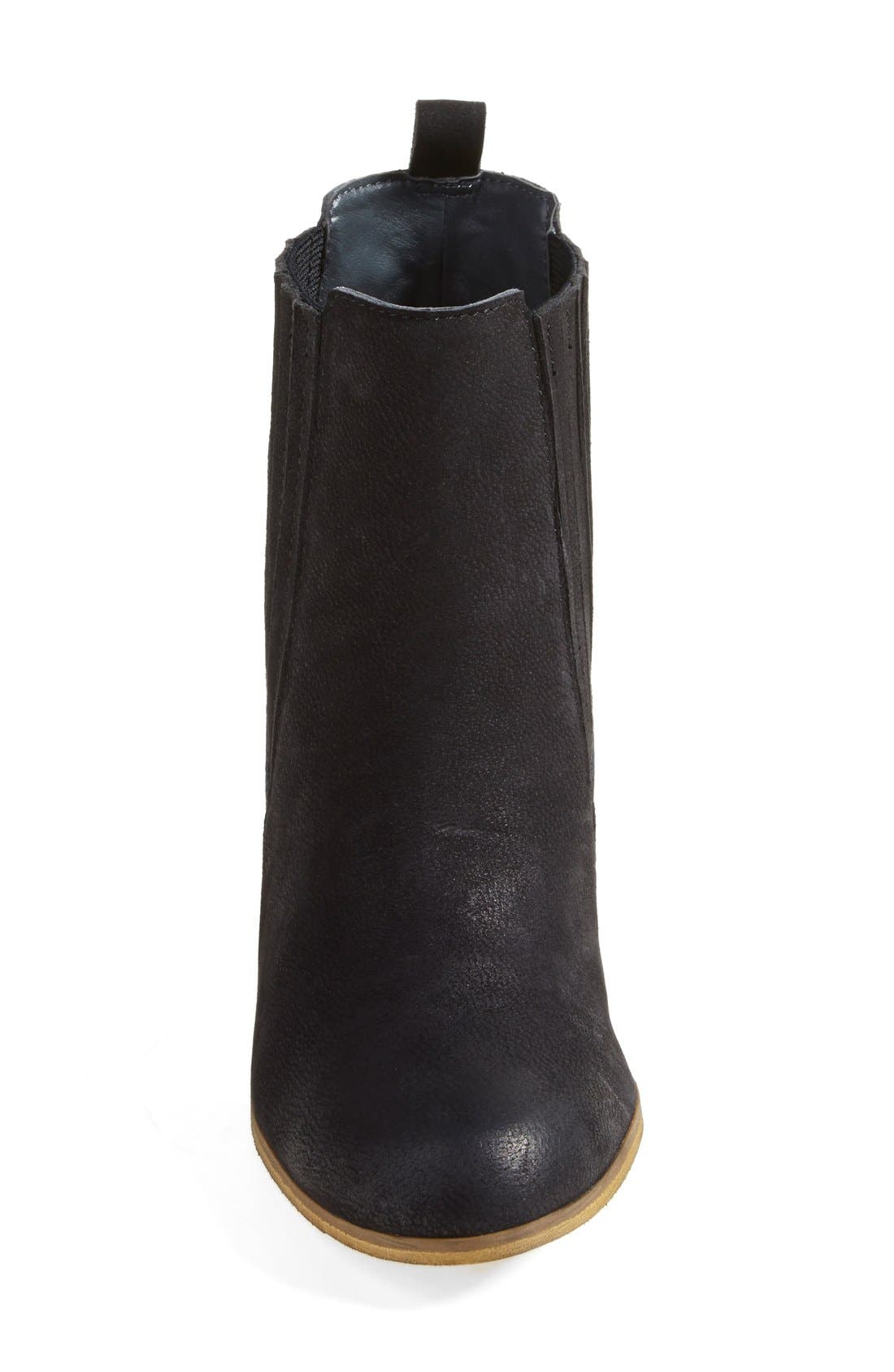 'Andover' Bootie, Alternate, color, BLACK