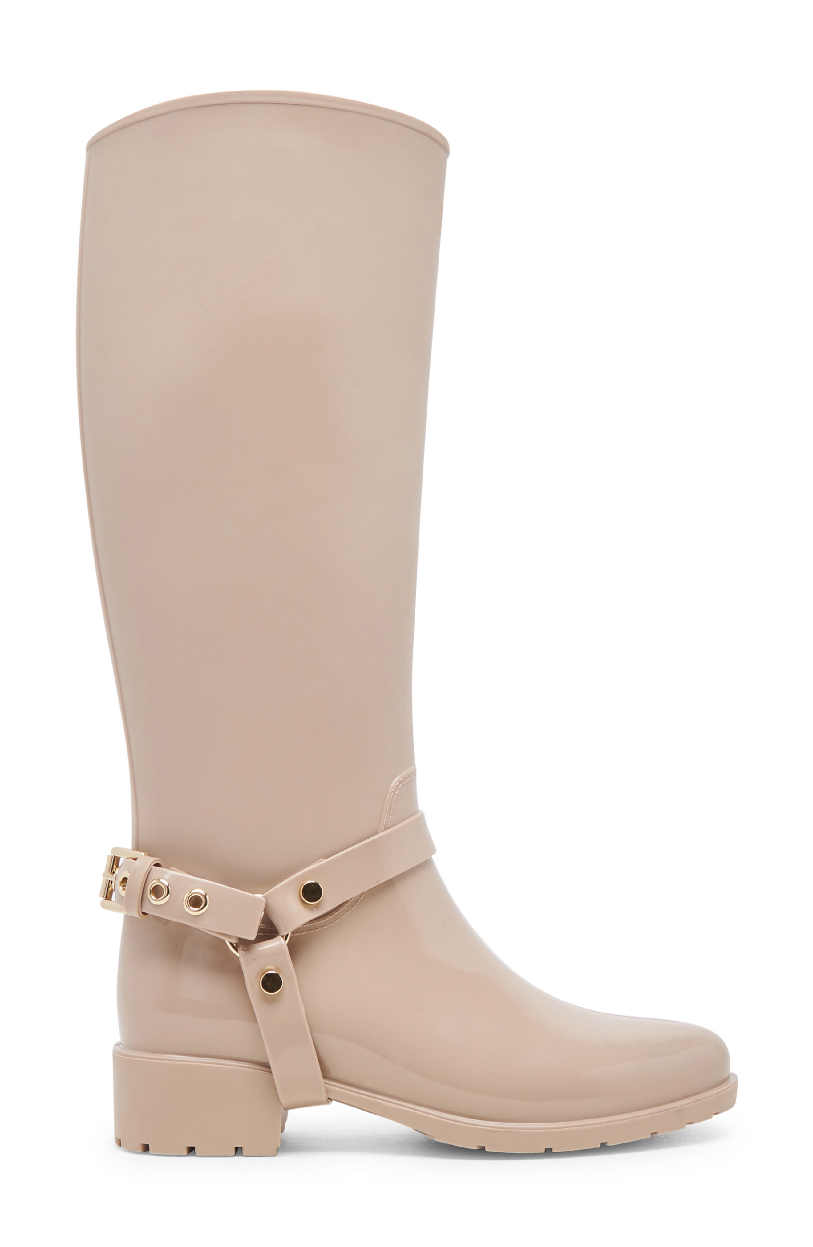 Dolce Vita Cloudy H₂O Waterproof Knee High Boot, Alternate, color, Dune Patent Stella H2o